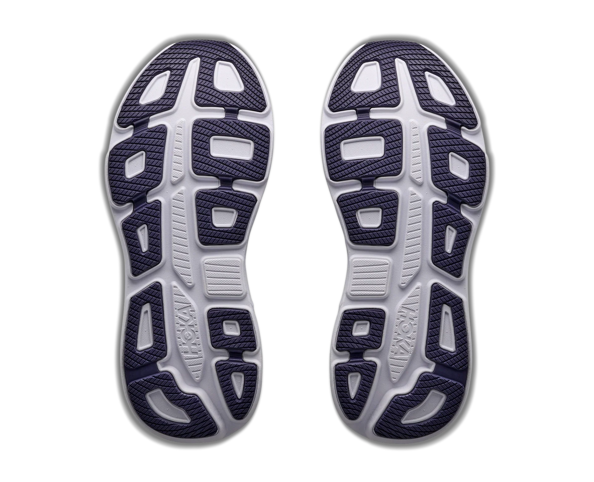 Hoka Bondi 9 Running Shoe Men - Stellar Grey/Squid Ink