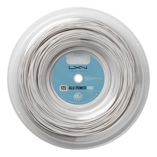 Luxilon Alu Power 128 RG Reel (200m), Blue/White, back view