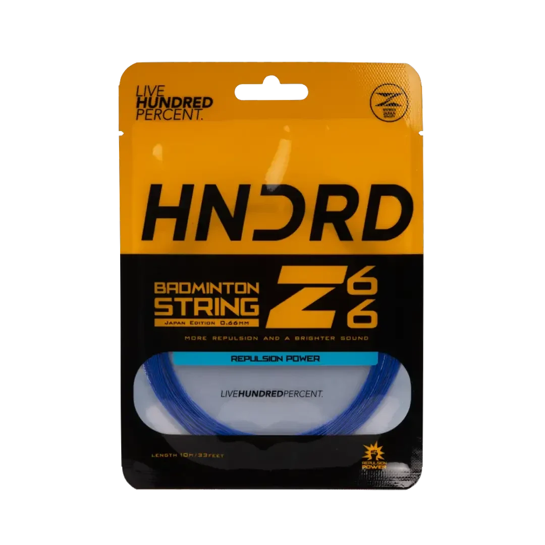 Hundred 600 S Badminton String, Ultramarine Blue, front view