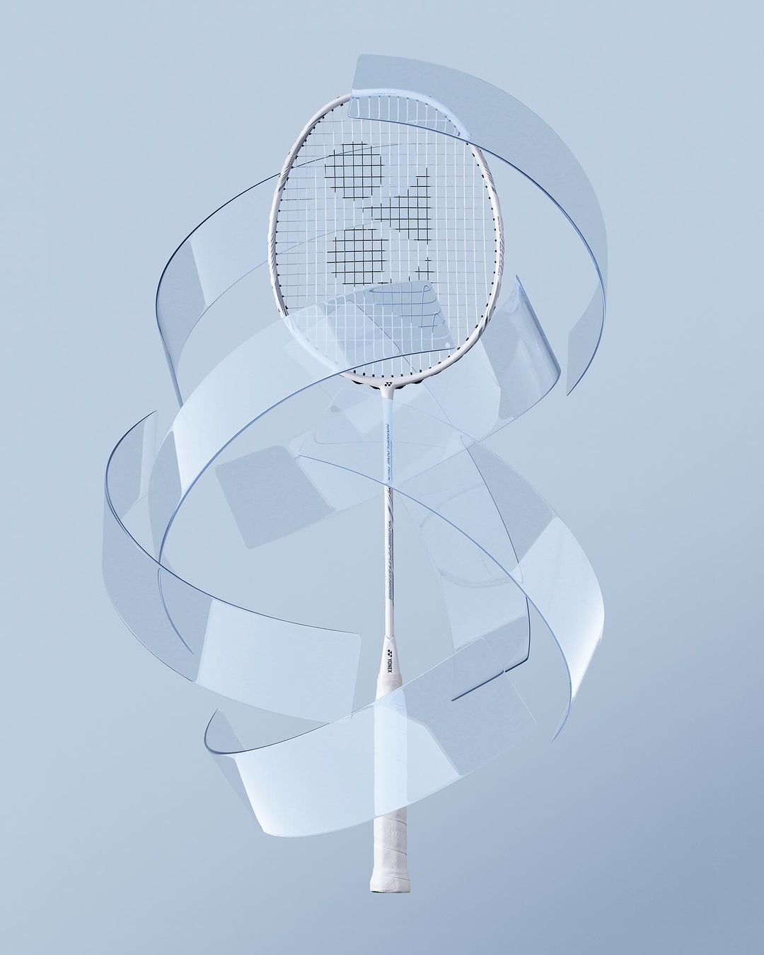 Yonex Nanoflare Nextage 4U Badminton Racket - White/Grey Badminton Rackets Yonex