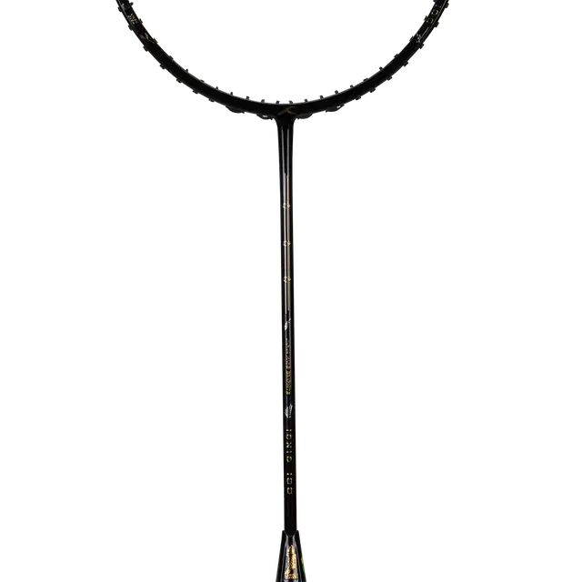 Hundred Ioniq 100 Limited Edition 4U Badminton Racket - Black/Gold Black Gold 4U6 Badminton Rackets Hundred