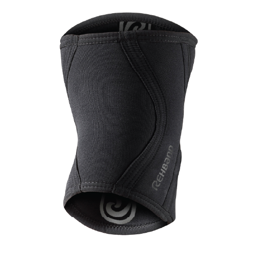 Rehband RX Elbow Sleeve 5mm - Carbon Black Carbon Black Fitness Accessories Rehband