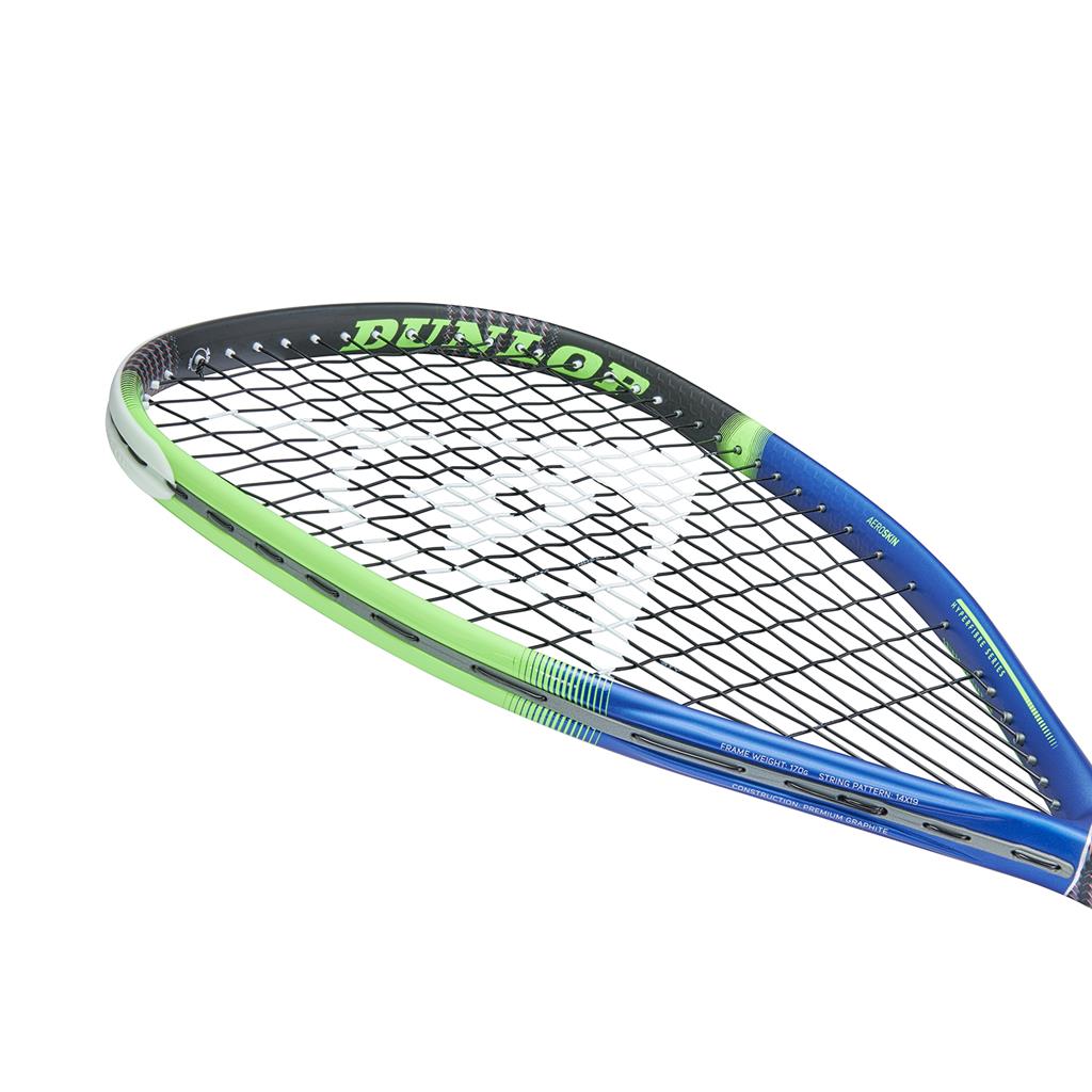 Dunlop Evolution HL Racketball Racket, side view