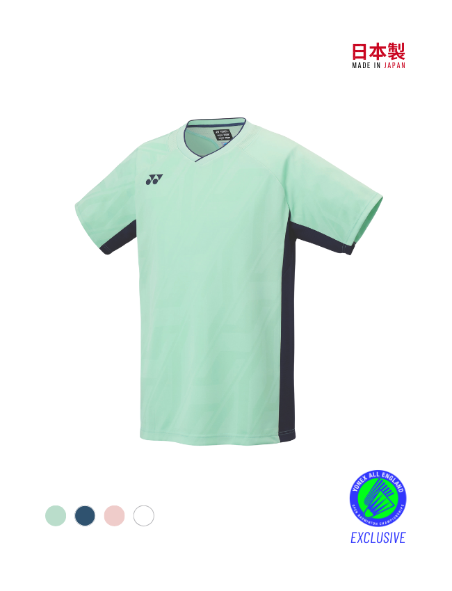 YONEX ユニフォーム Yonex Men's Crew Neck Shirt 10632YX Peppermint