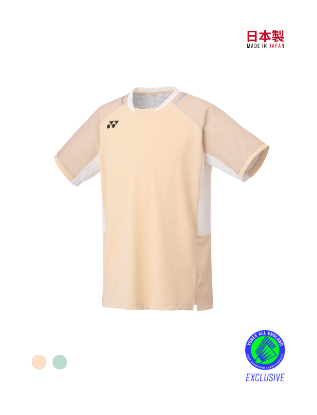 Yonex Men's Crew Neck Shirt 10633YX Ice Beige