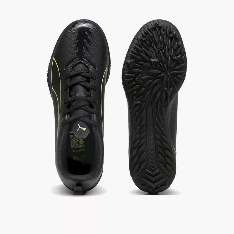 Puma Ultra 6 Play TT Football Boots Junior - Puma Black/Green shoes Puma