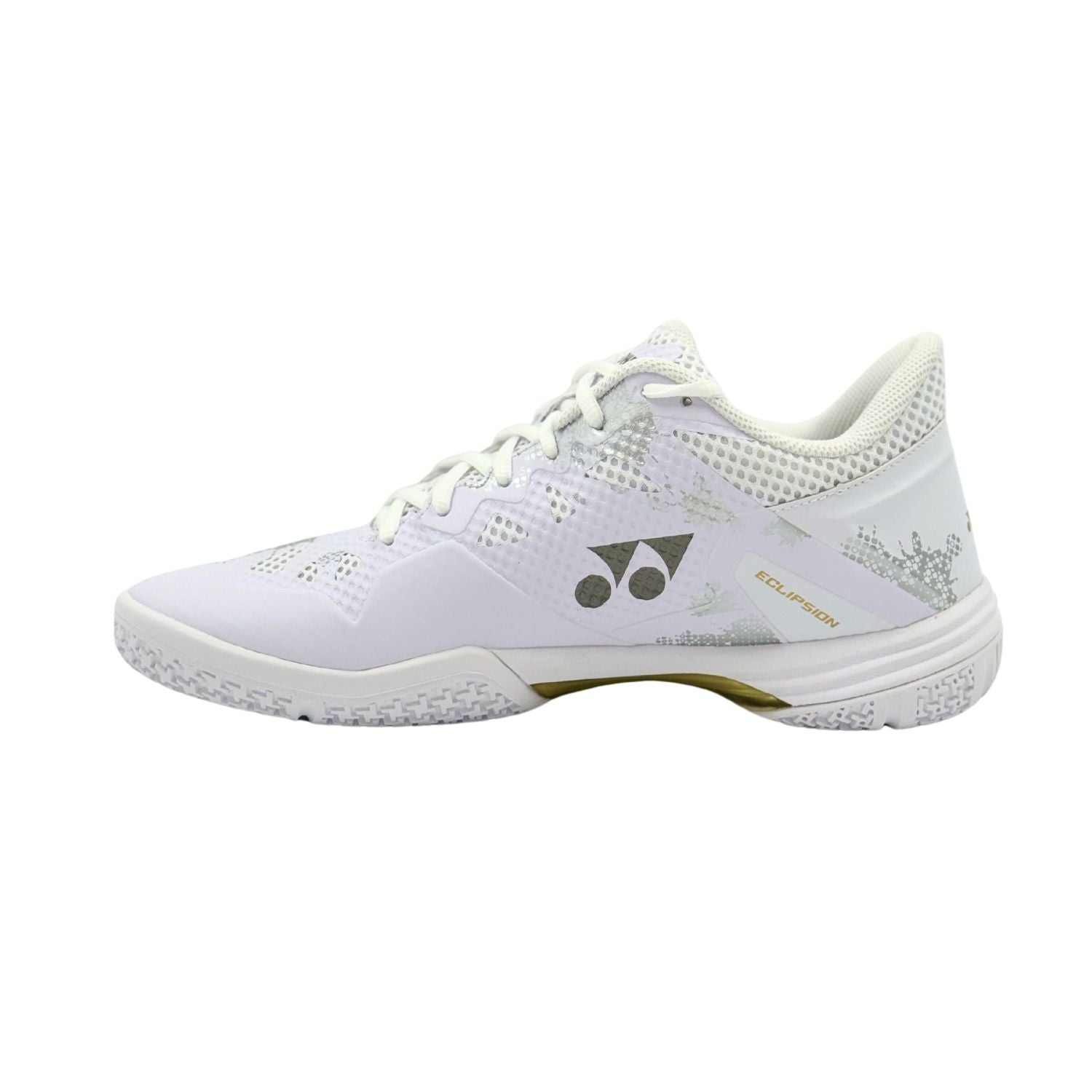 Yonex Power Cushion Eclipsion Z3 Badminton Shoe Men - White/Gold Badminton Shoes Yonex