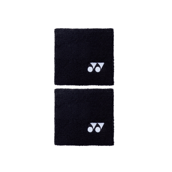 Yonex AC489EX Wrist Band (Pack of 2) Black Accessories Yonex