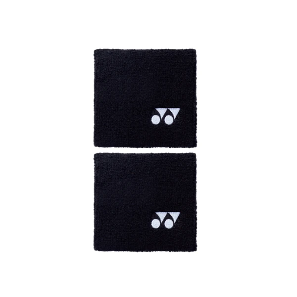 Yonex AC489EX Wrist Band (Pack of 2), Black, back view