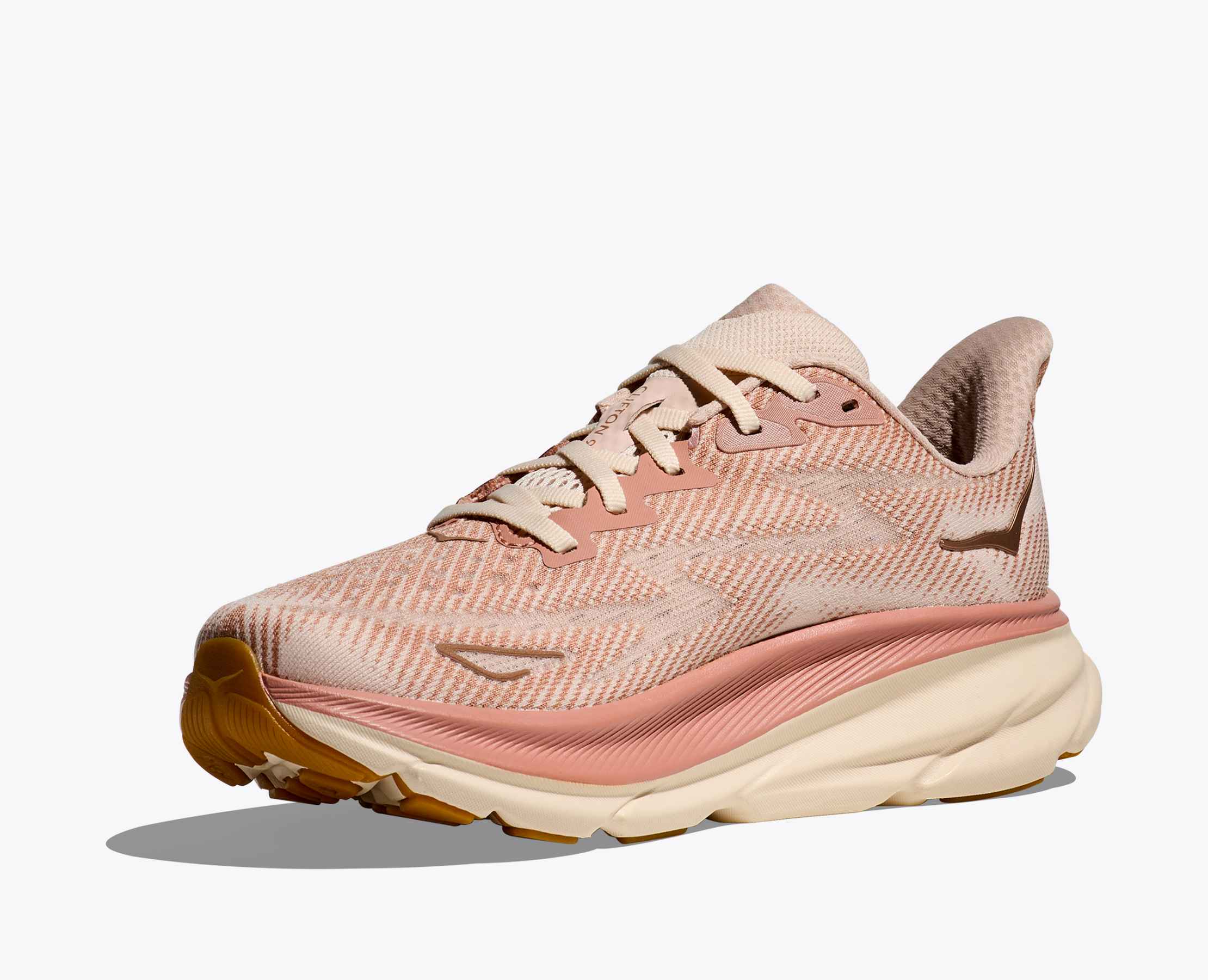 Hoka Clifton 9 Running Shoes Women - Brown