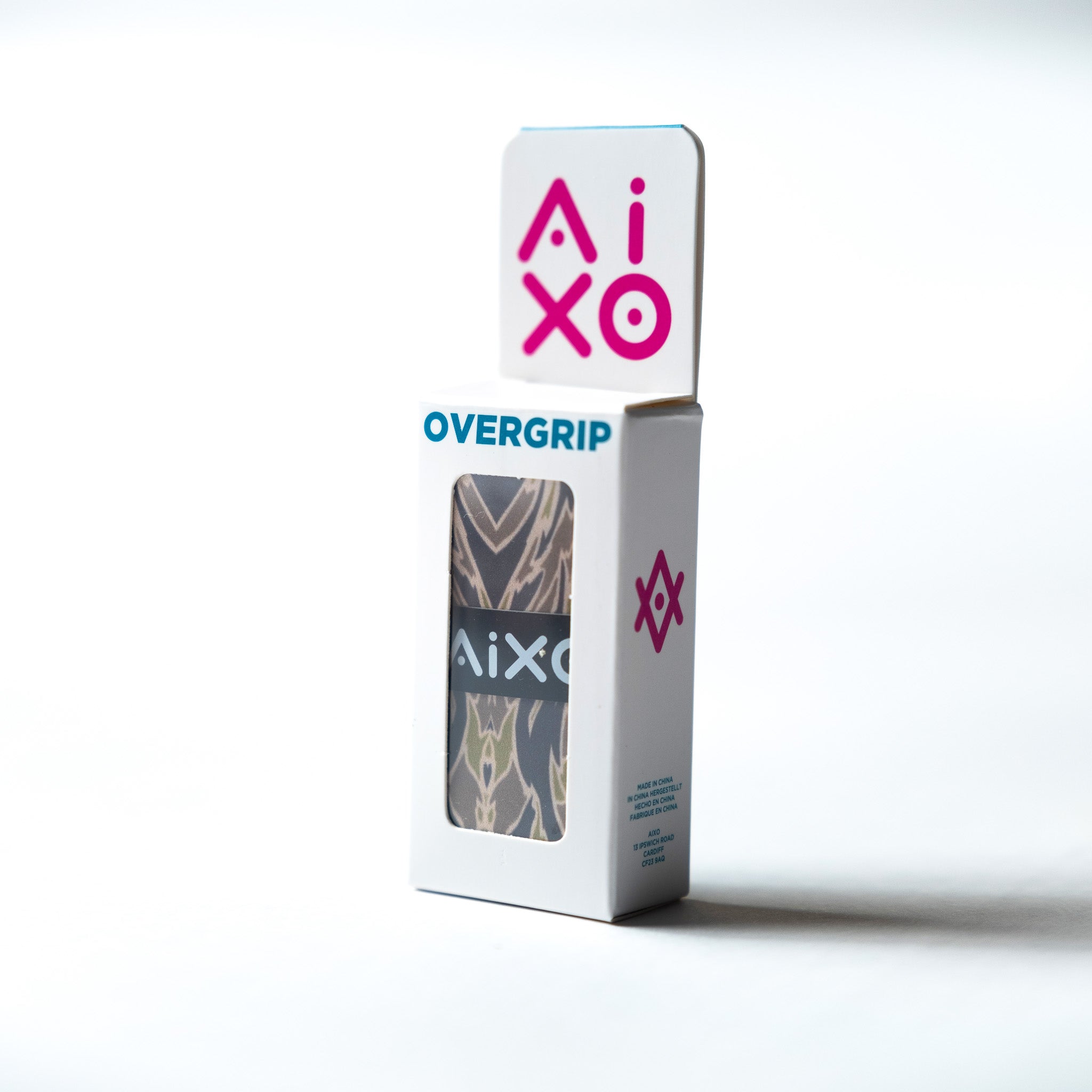 Aixo Tiger Camo Tacky Overgrip Overgrips Aixo
