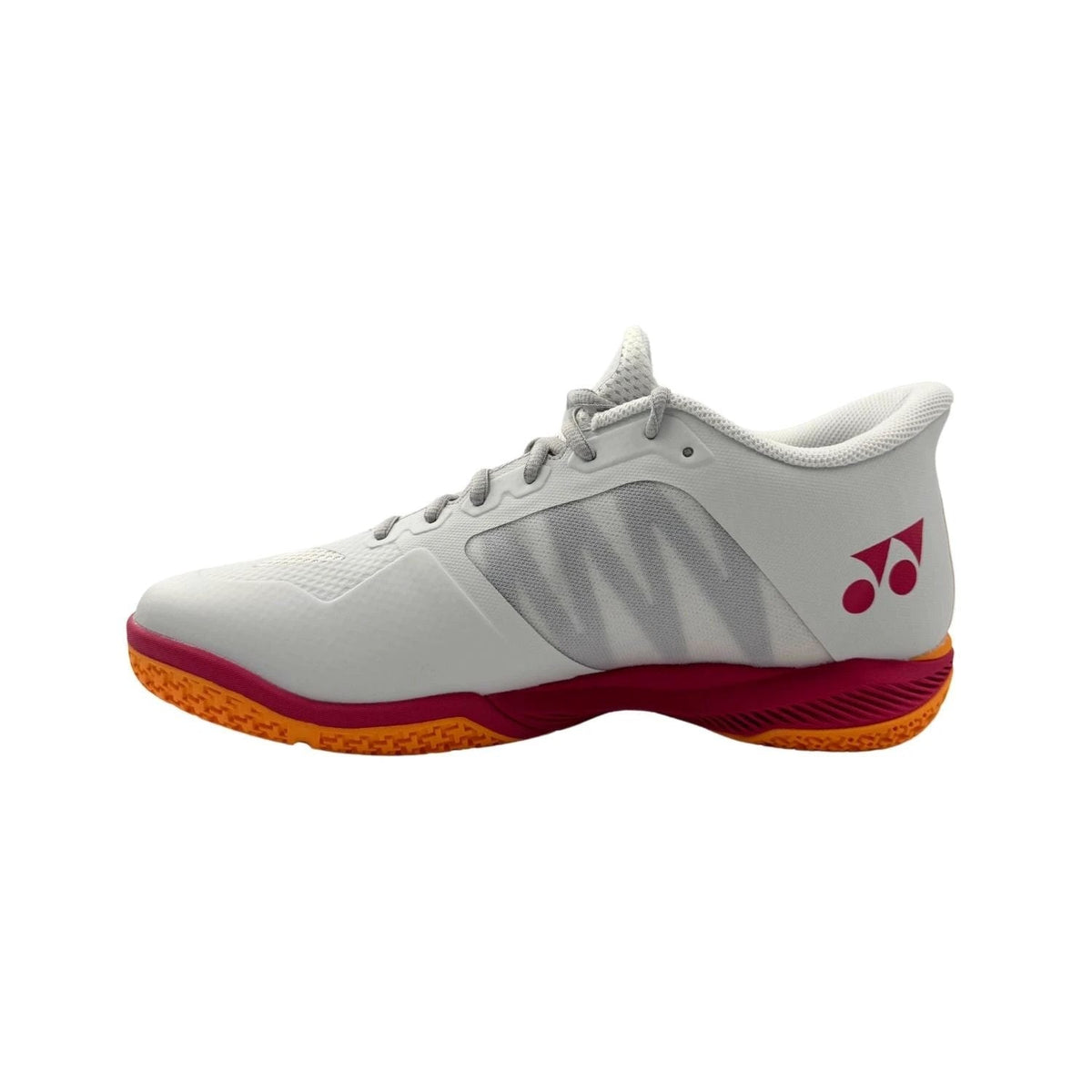 Yonex Power Cushion Comfort Z3 Wide Mid Badminton Shoes Unisex - Off White/Red Badminton Shoes Yonex