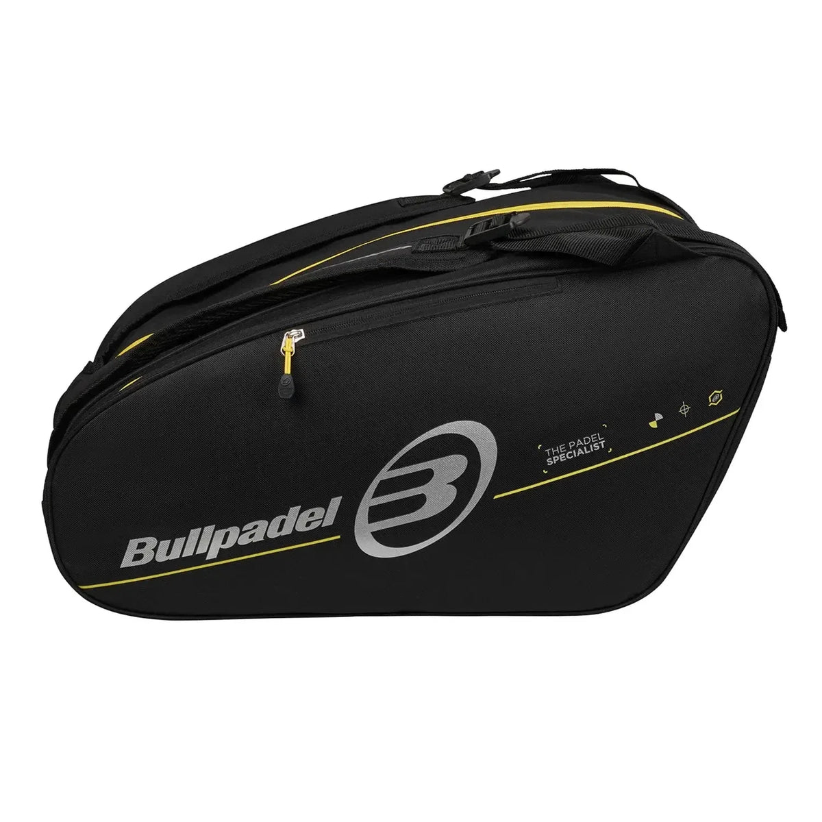 BullPadel BPP26015 Tour Padel Racket Bag - Black Black Tournament Bag Luggage BullPadel