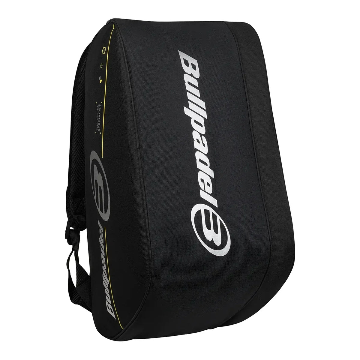 BullPadel Tour Padel Racket Bag, Black, back view