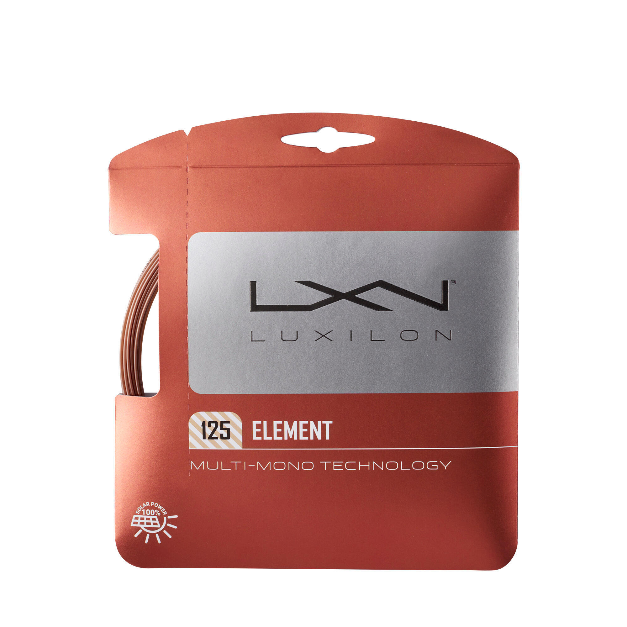 Luxilon Element 125 Tennis String Set (Bronze) 1.25mm Brown String (Packs) Luxilon