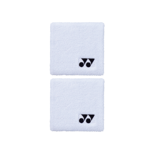 Yonex AC489EX Wrist Band (Pack of 2) White Accessories Yonex