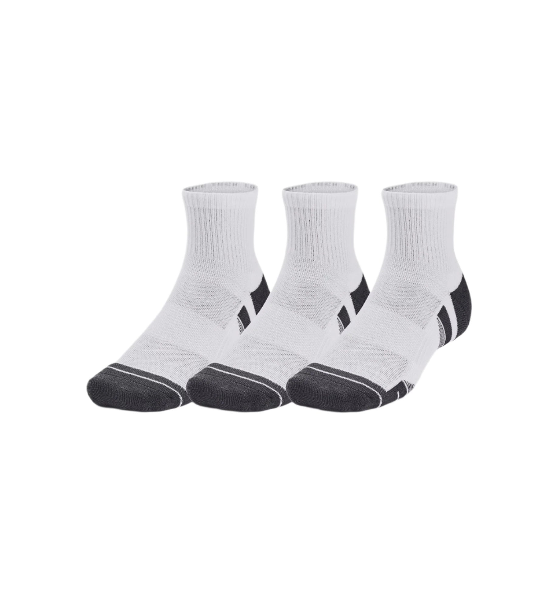 Under Armour Performance Tech 3pk Quarter Socks 1379510