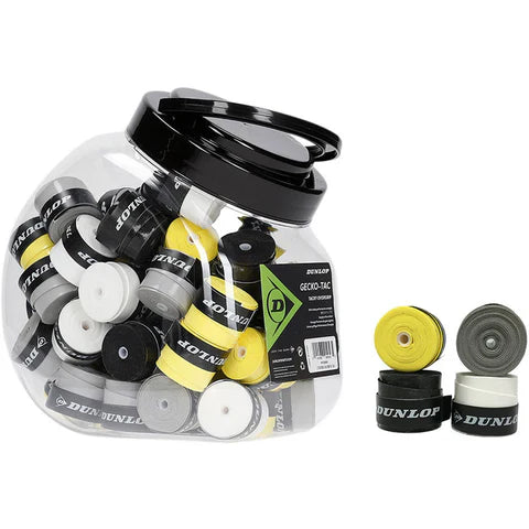 Dunlop Gecko-Tac Overgrip (Single) ASSORTED One Size Clearance Dunlop