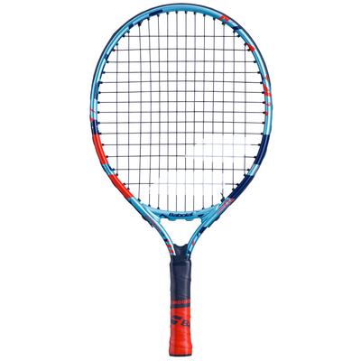 Babolat Ballfighter 17 Tennis Racket Junior, Strung, Blue/Orange, front view