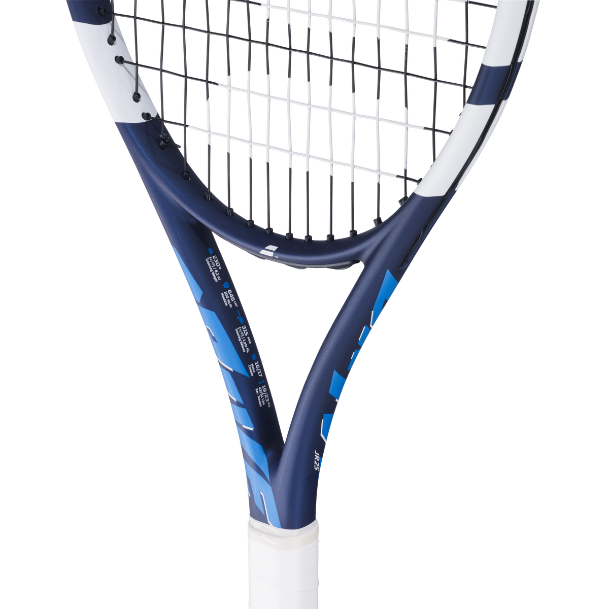 Babolat Drive Junior 25" Tennis Racket, close-up detail