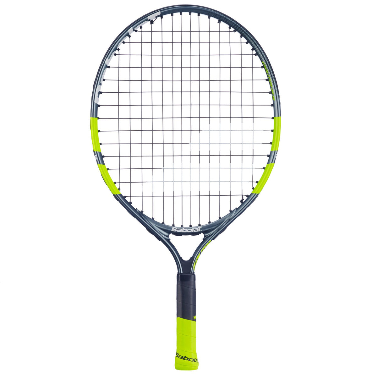 Babolat Carlitos Junior 21 2026 Tennis Racket Strung 180g - Grey/Yellow Grey Yellow 21" Tennis Rackets Babolat