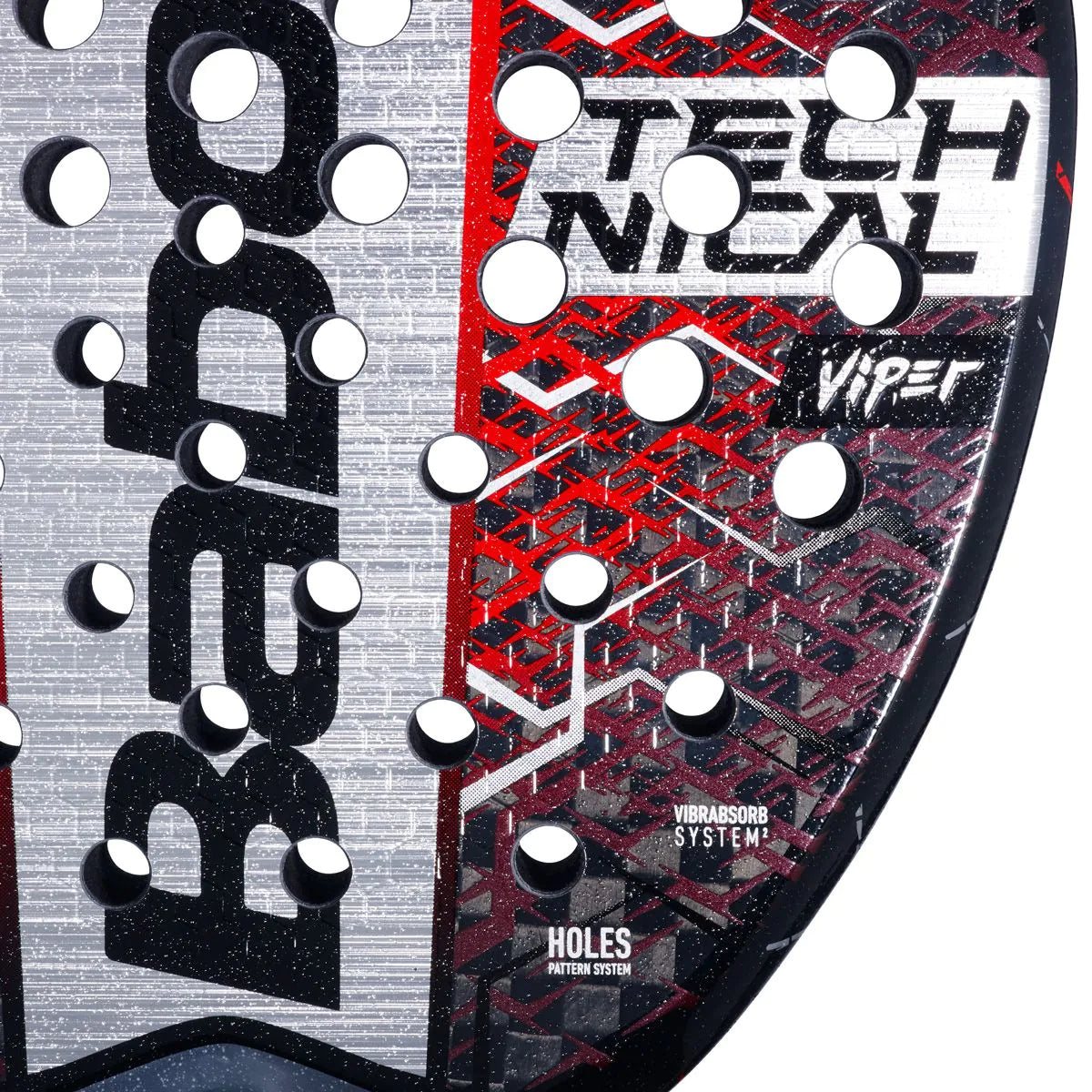 Babolat Technical Viper Padel Racket - Black/Red