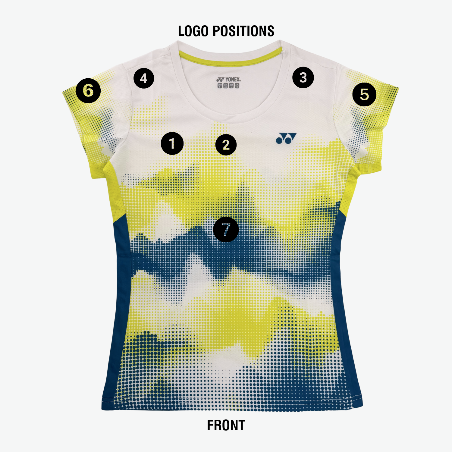 Yonex YTL 12 Mystic Mountains Womens T-Shirt Clothing Yonex