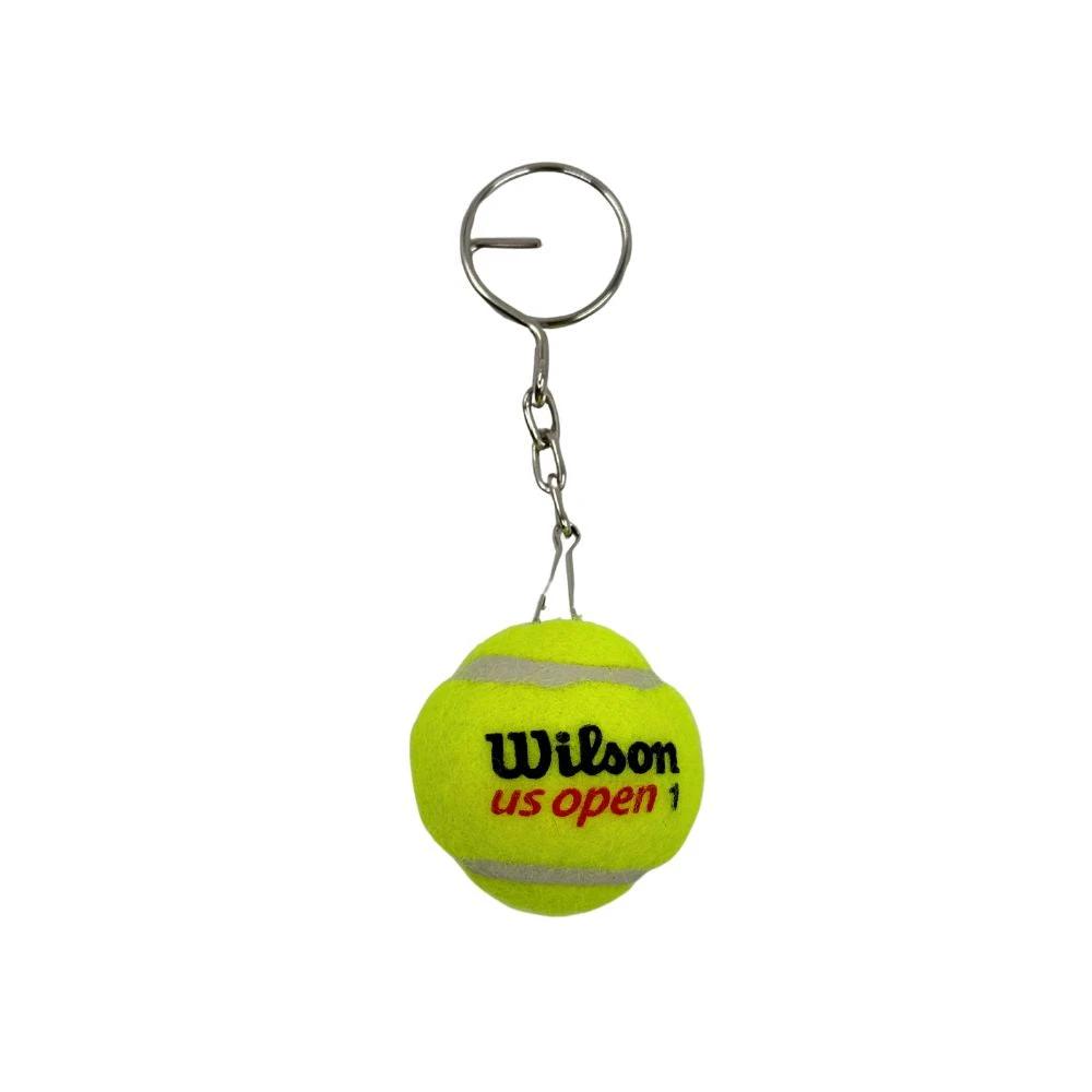 Wilson Mini Tennis Ball Keychain YELLOW One Size Accessories Wilson