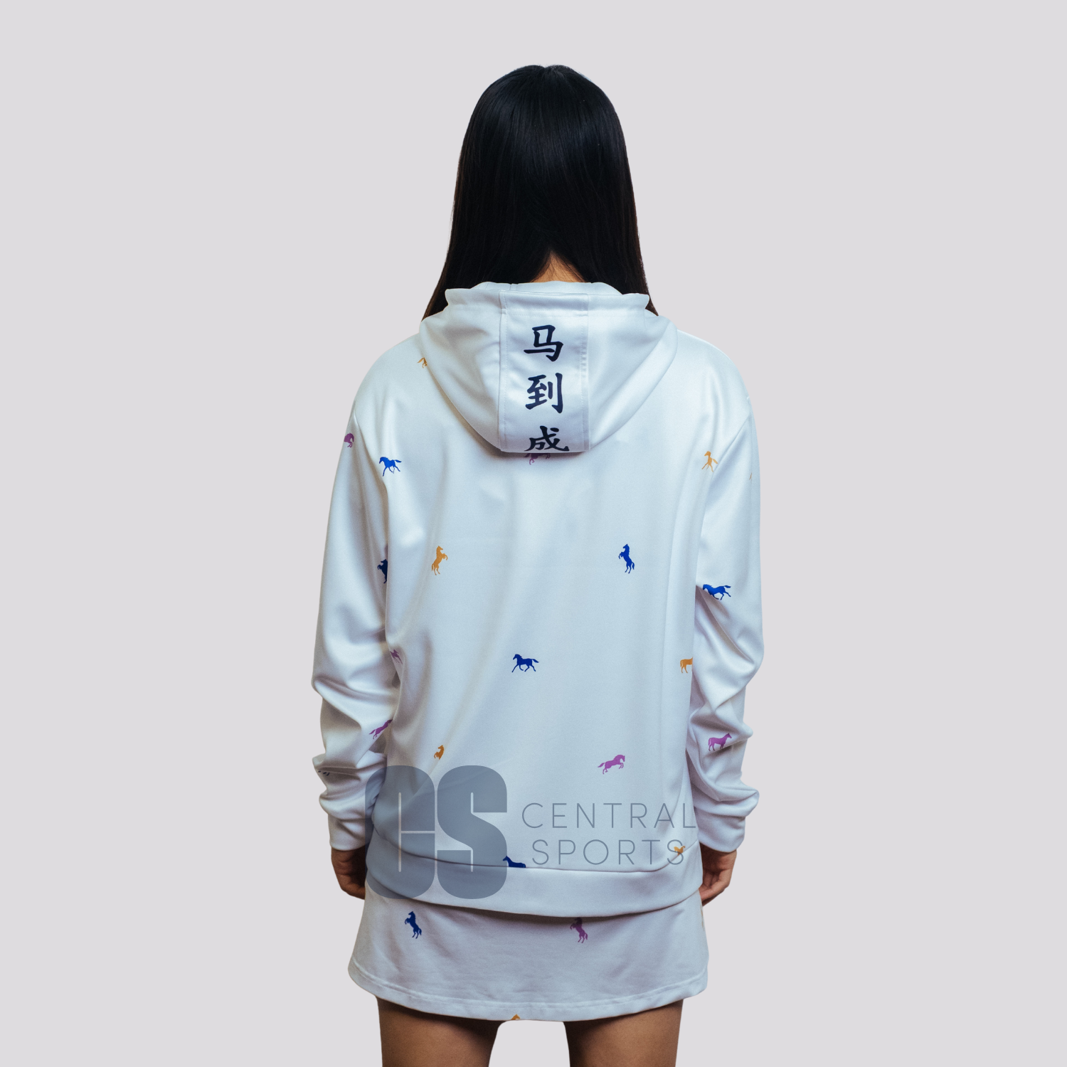 Yonex Heavenly Rider – Unisex Zip Hoodie (White) Yonex CNY2026 Zip Hood Sweat A Unisex Clothing Yonex