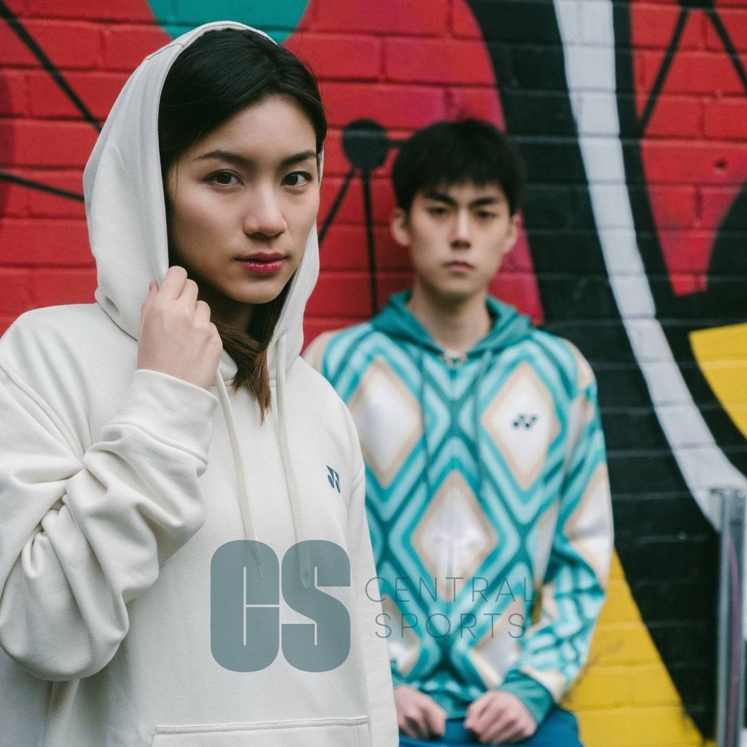 Yonex Coiled Snake Unisex Hood Ivory Clothing Yonex