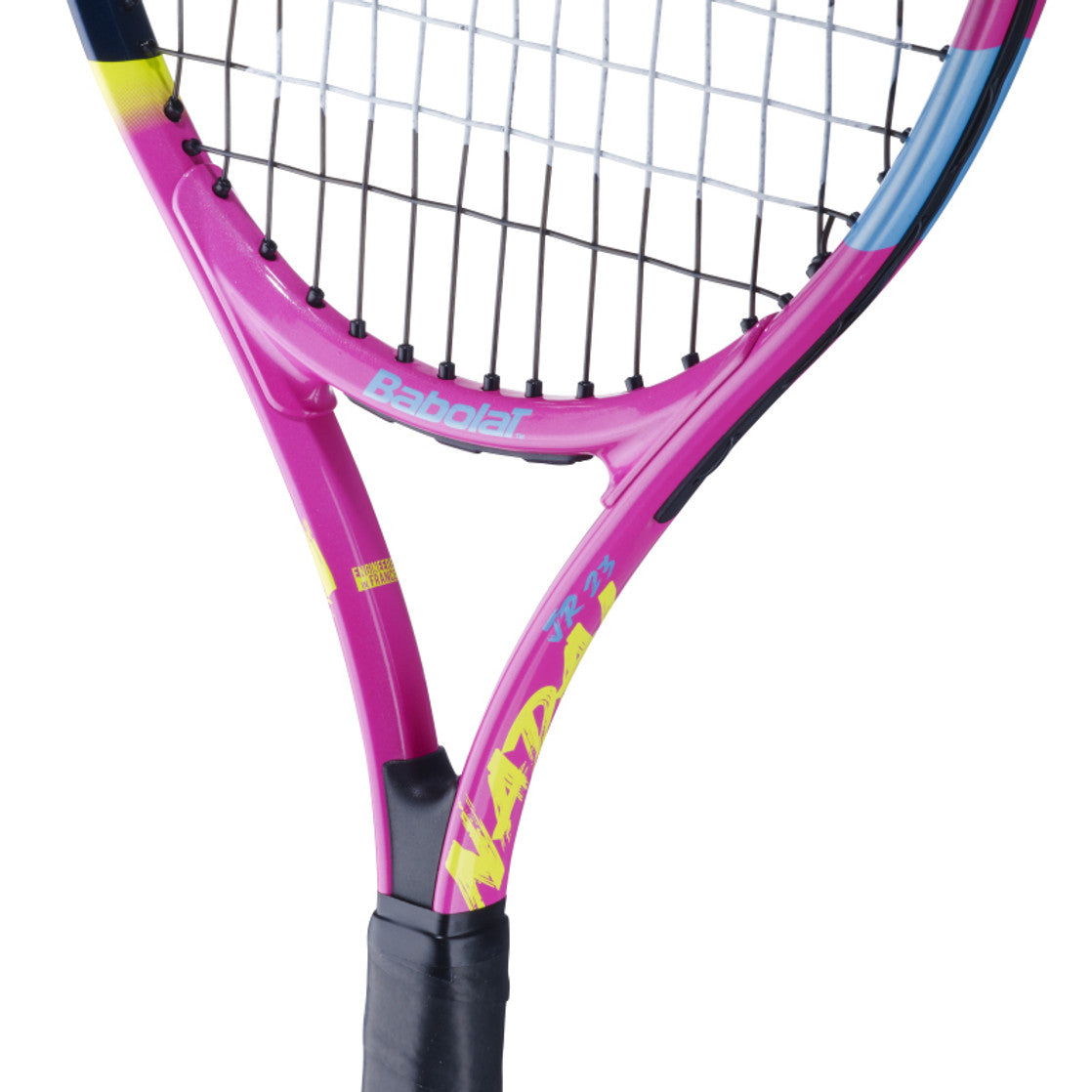 Babolat Nadal Junior 23 Tennis Racket – Strung - Yellow/Pink