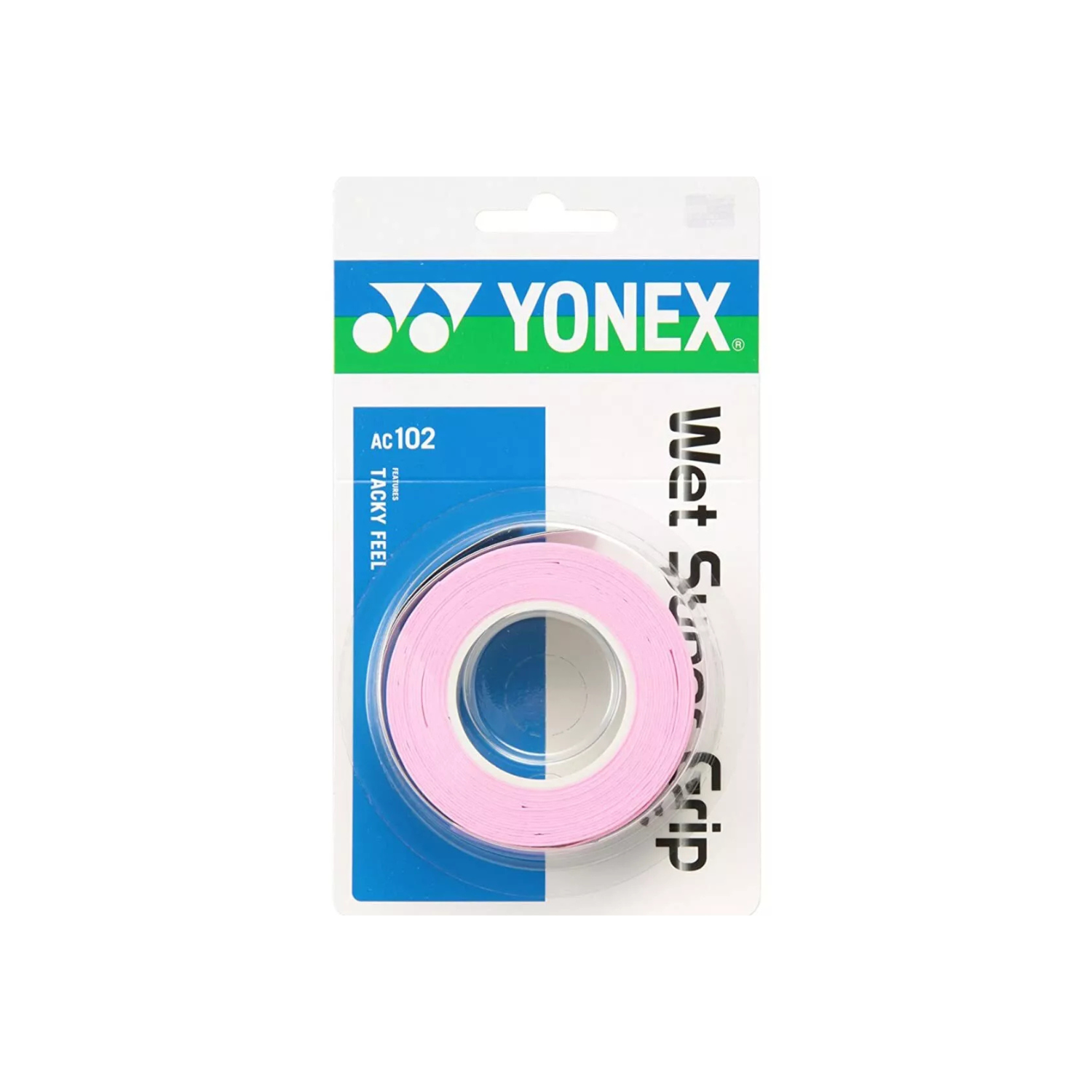 Yonex Wet Super Grap 3 Pcs - Multicolor French Pink 3 Pieces Clearance Yonex