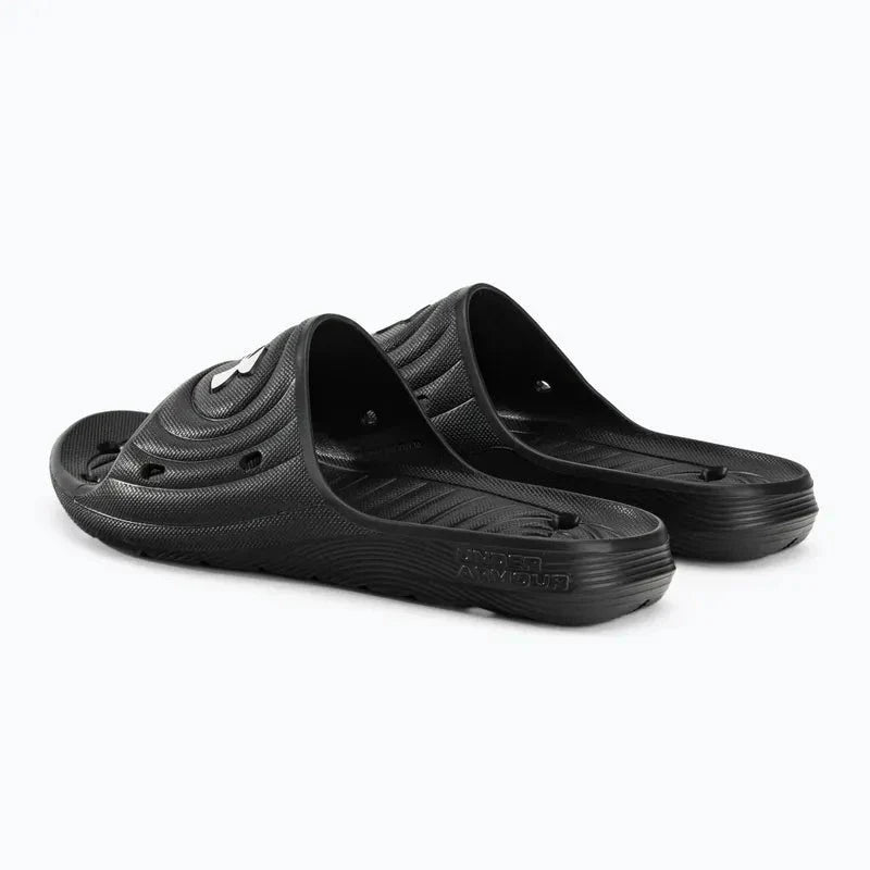 UA Locker IV Slides 3023758 Men (Black) UK8 shoes Under Armour
