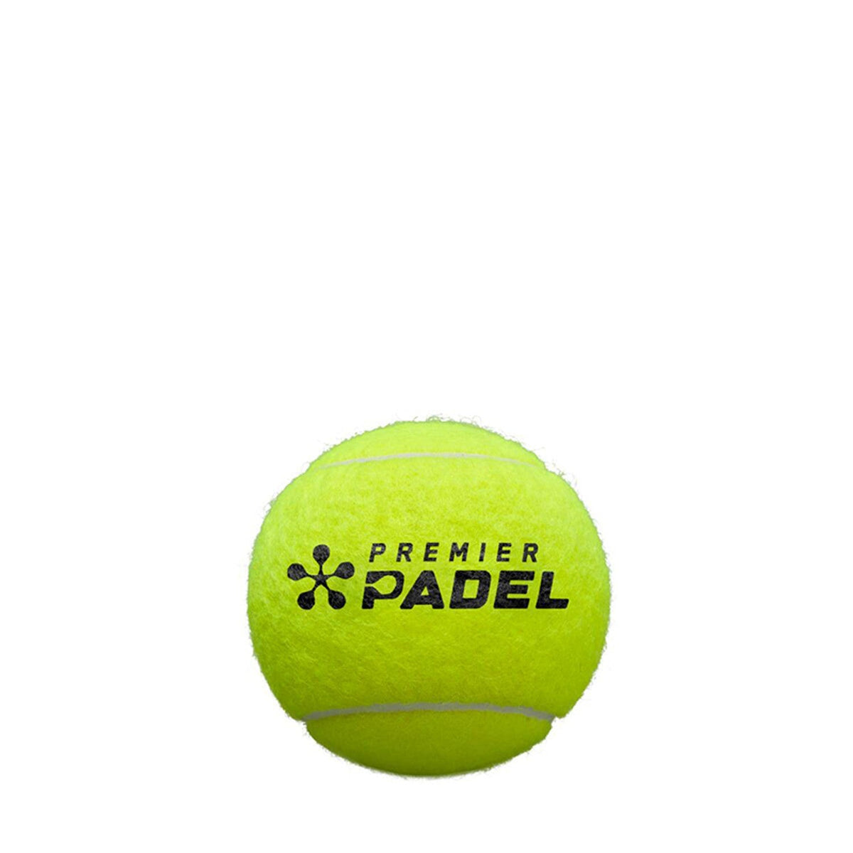 Wilson Premier Padel Speed Balls (3-Pack), Yellow, back view