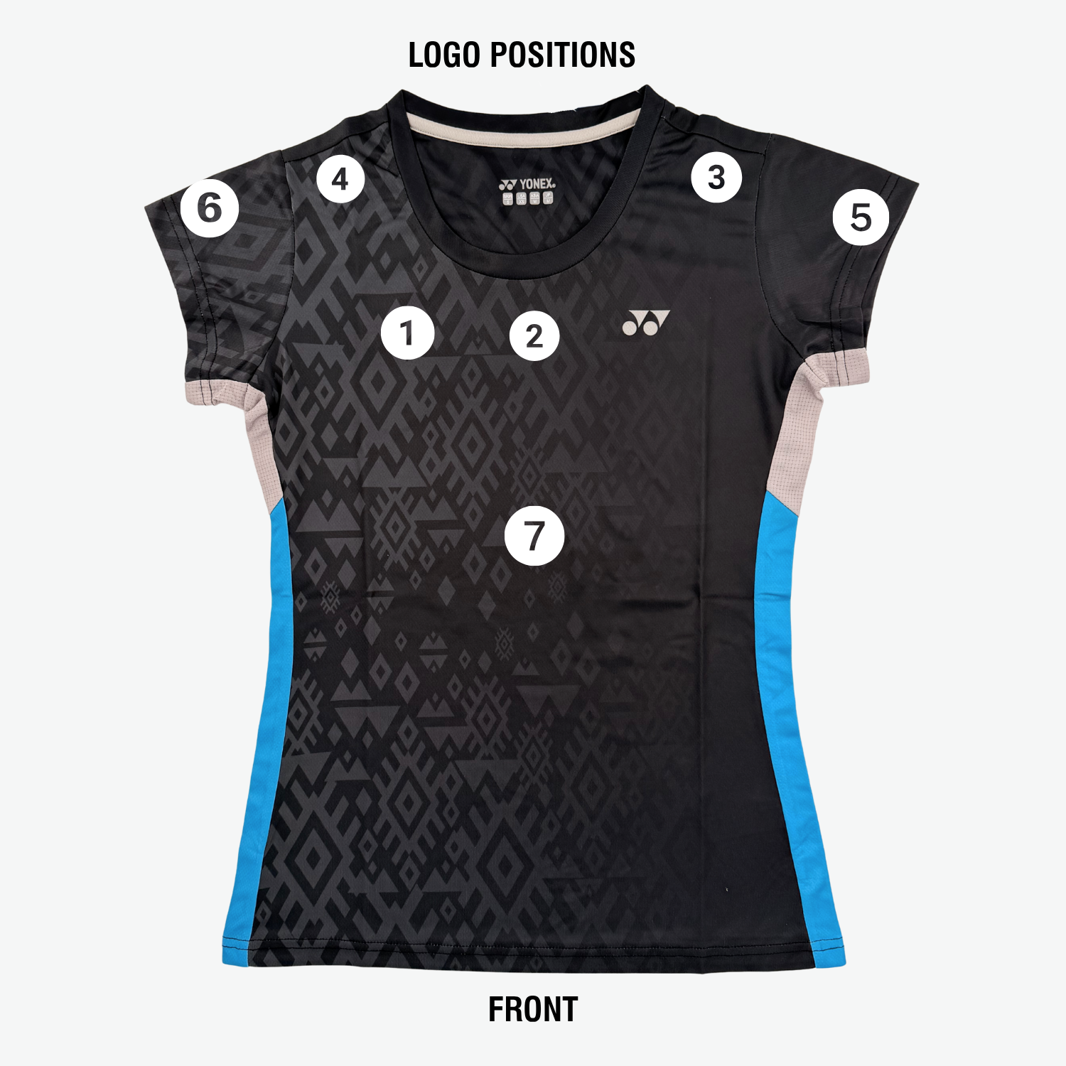 Yonex YTL 11 Batik Fade 2 Womens T-Shirt