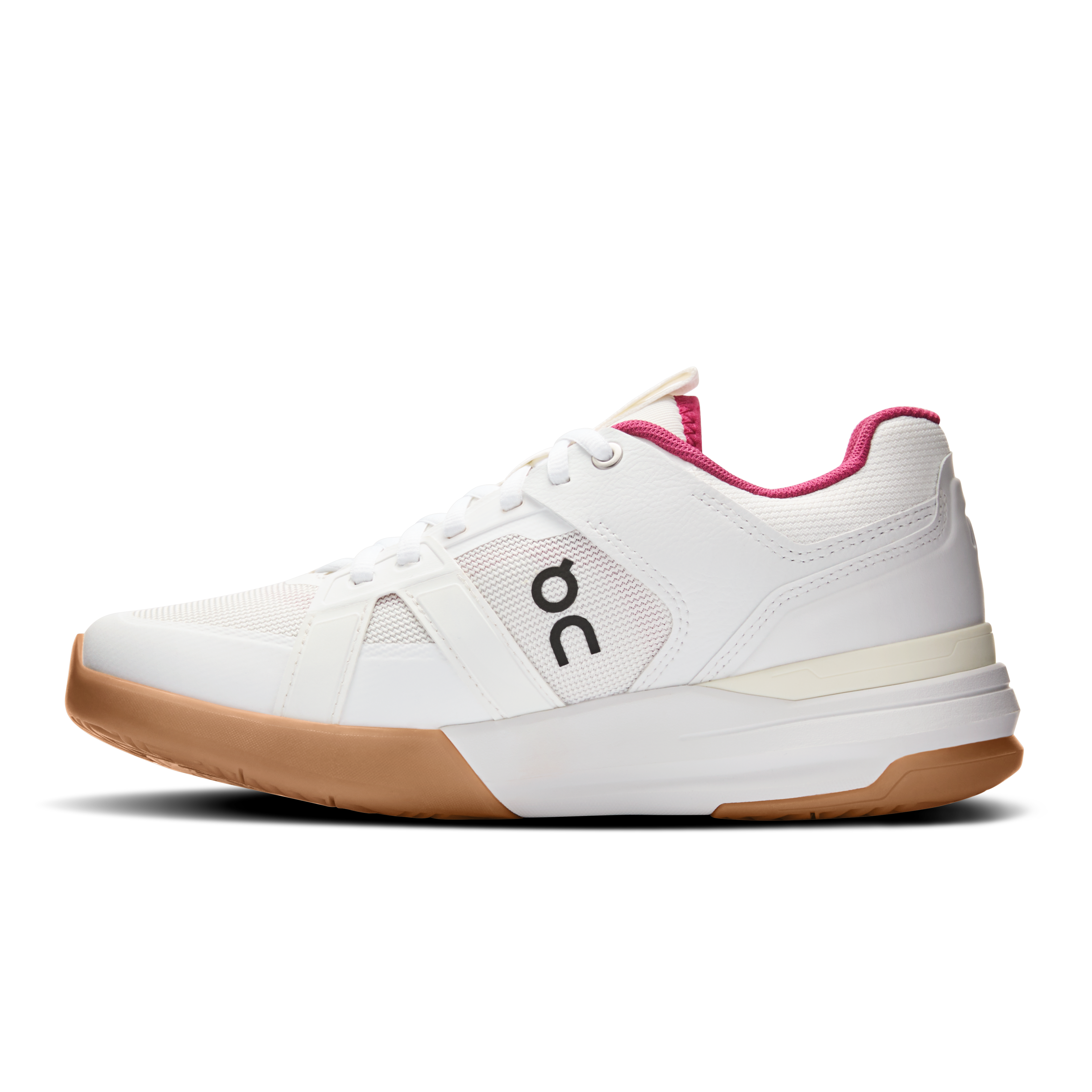 On Running The Roger Clubhouse Pro Tennis Shoe Women - White/Pink Tennis Shoes On Running