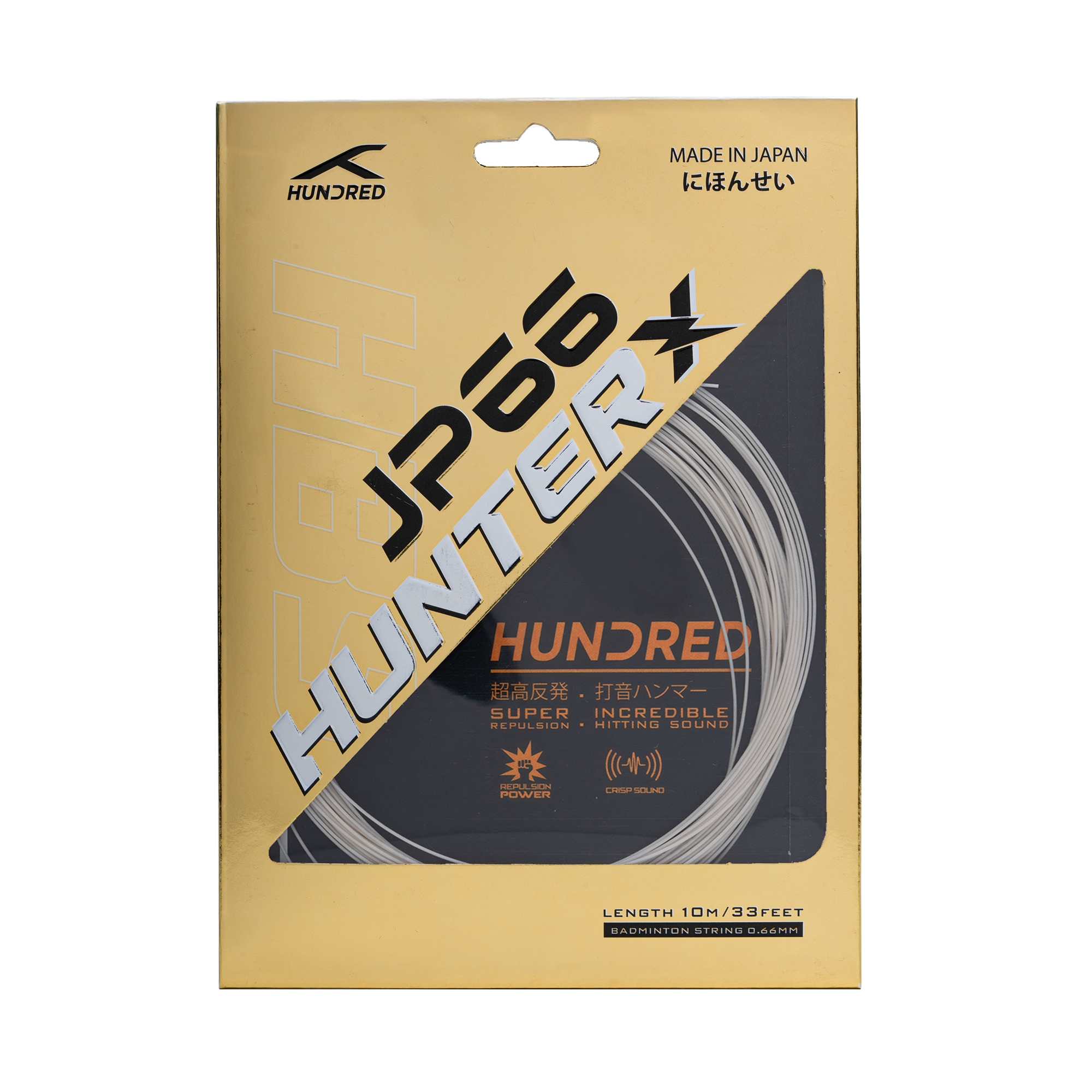 Hundred JP66 Hunter X String Set - White String (Packs) Hundred