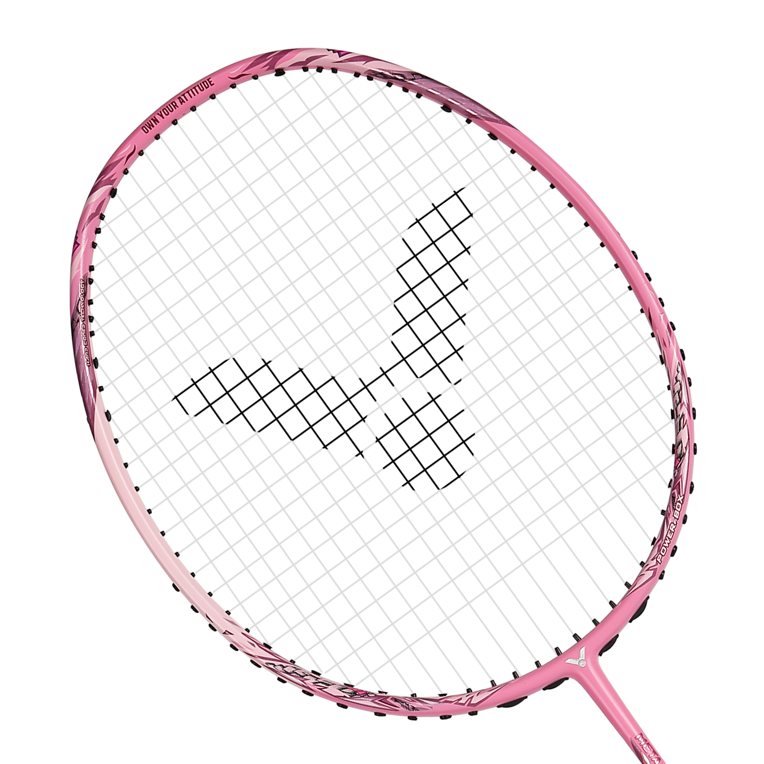 Victor Thruster K Ryuga Metallic LEE ZII JIA Badminton Racket - Pink Pink 4U5 Badminton Rackets Victor