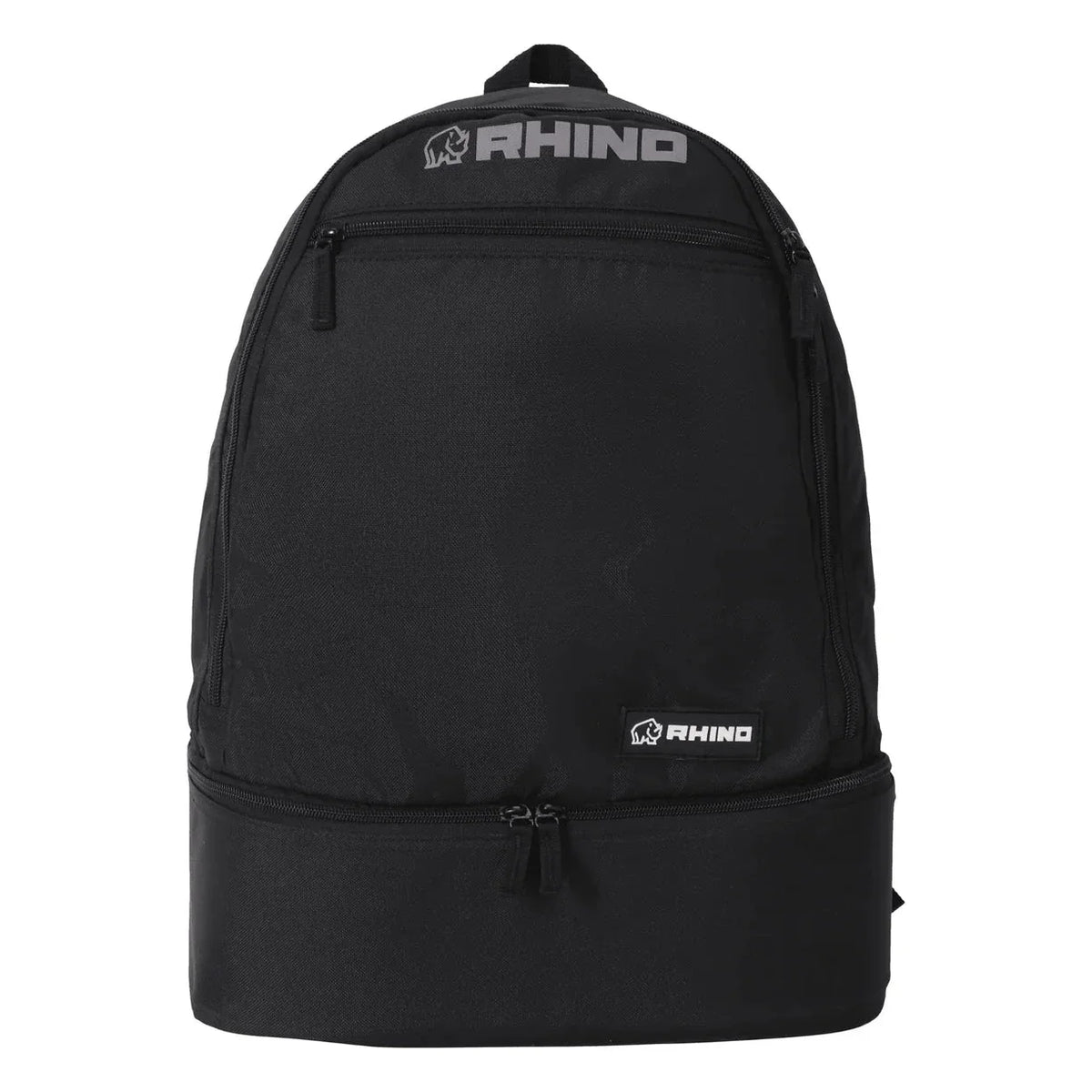 Rhino Squad Backpack, Black/Navy, front view