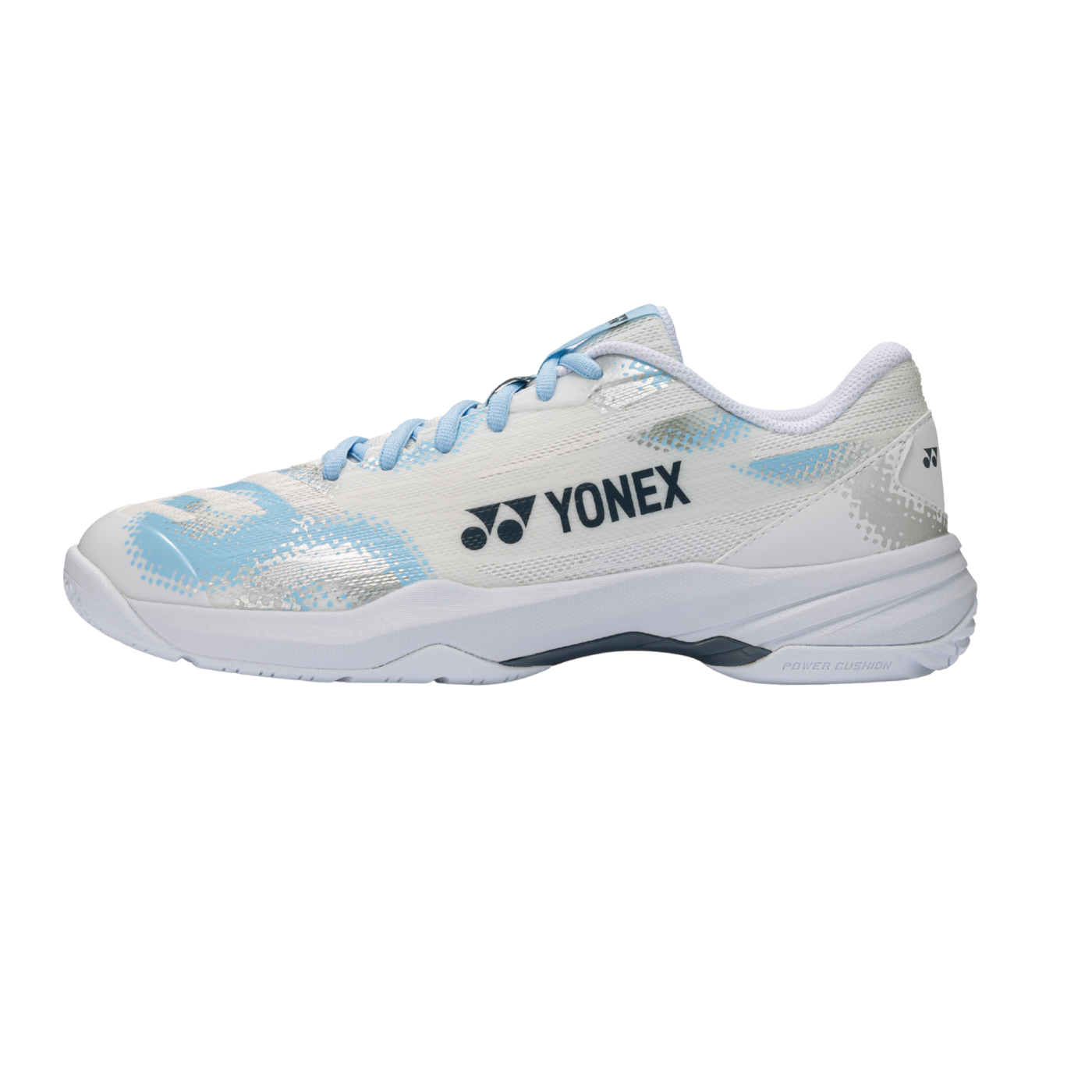 Yonex Cascade Accel Wide 2026 Badminton Shoes Unisex - White/Light Blue by Yonex