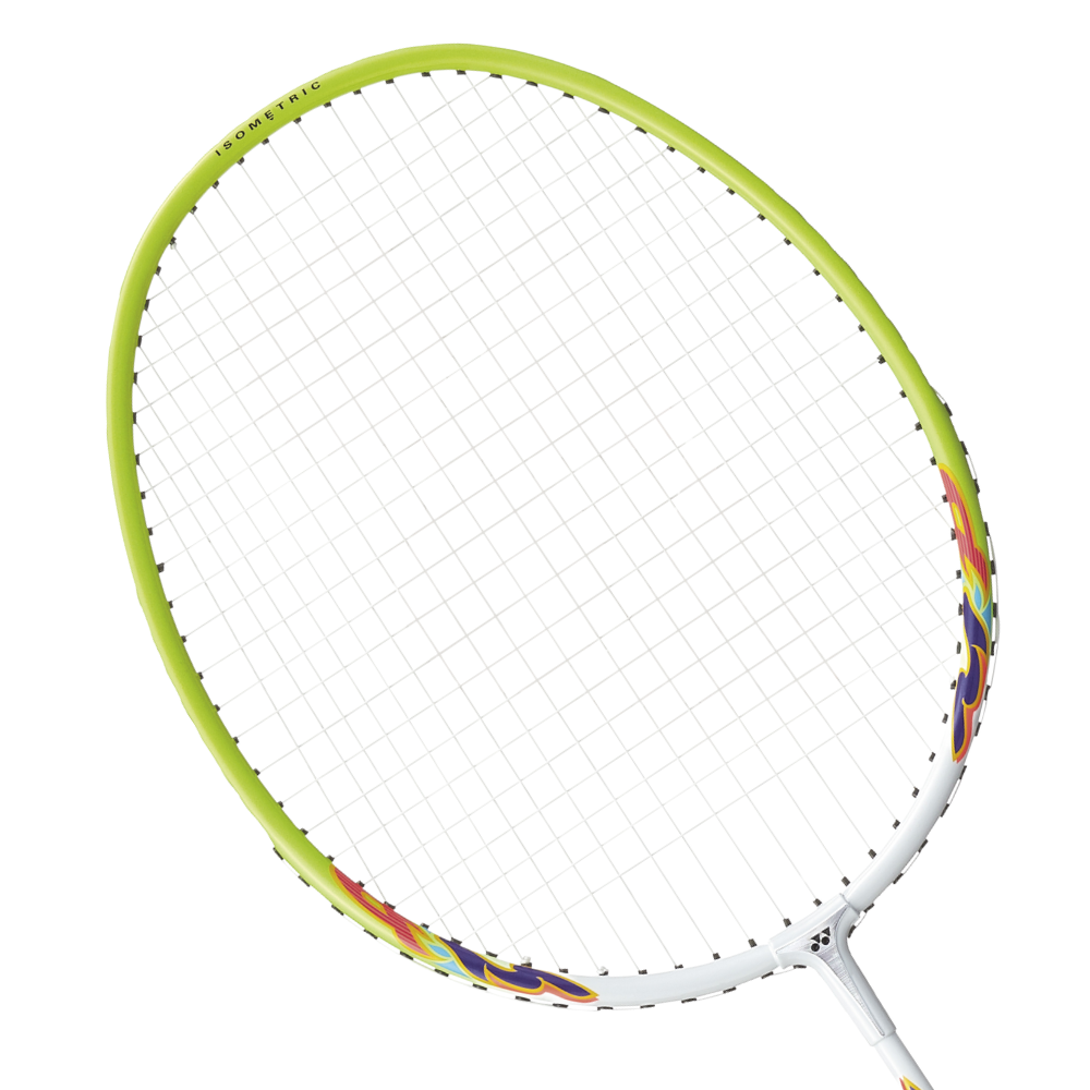 Yonex Muscle Power 2 Jr Badminton Racket - White/Lime Yellow WHITE LIME YELLOW 4UG5 Badminton Rackets Yonex