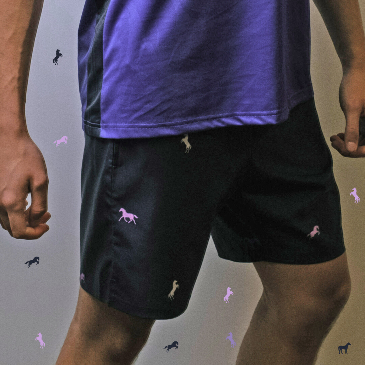 Yonex Galloping Spirit – Performance Game Shorts (Ink Blue) Yonex CNY2026 Game Short A Men Clothing Yonex