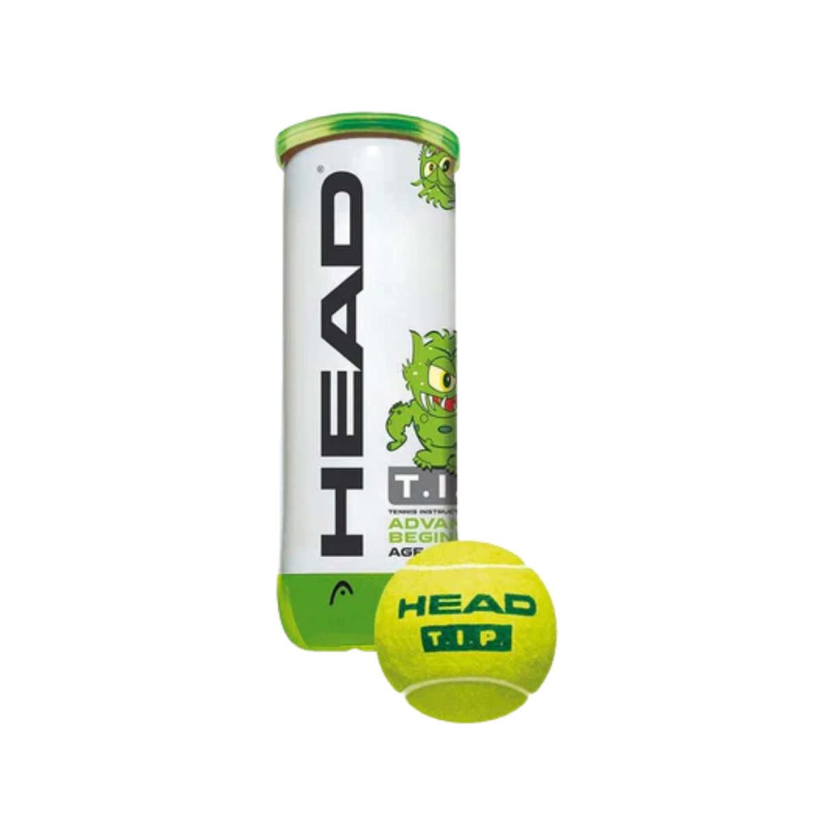 Head T.I.P Green (3 ball tube)