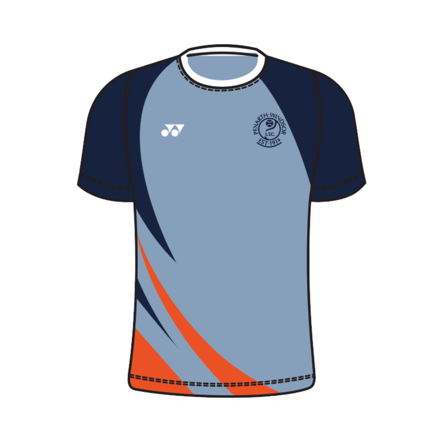 Penarth Windsor LTC T004 Beast Crew Neck T-Shirt Mens