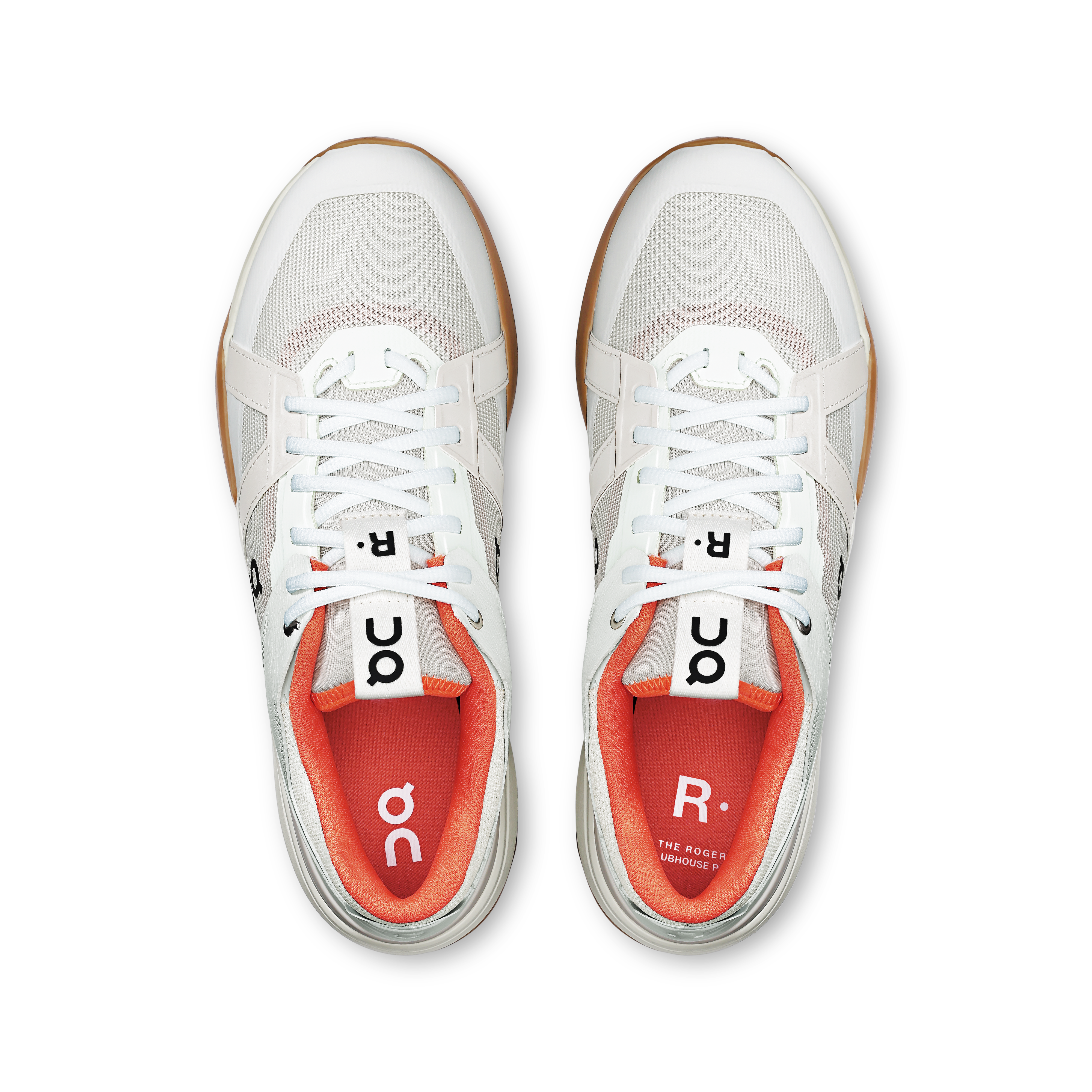 On Running The Roger Clubhouse Pro Tennis Shoe Men - White/Orange