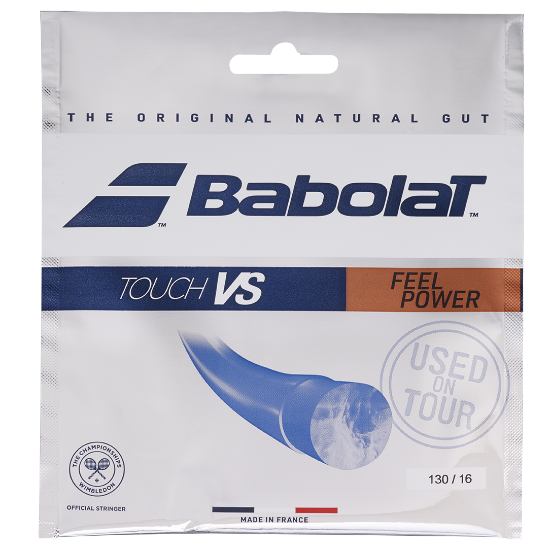 Babolat Touch VS 1.25mm/12M Tennis String Set - Natural NATURAL 1.25mm 12M Set String (Packs) Babolat