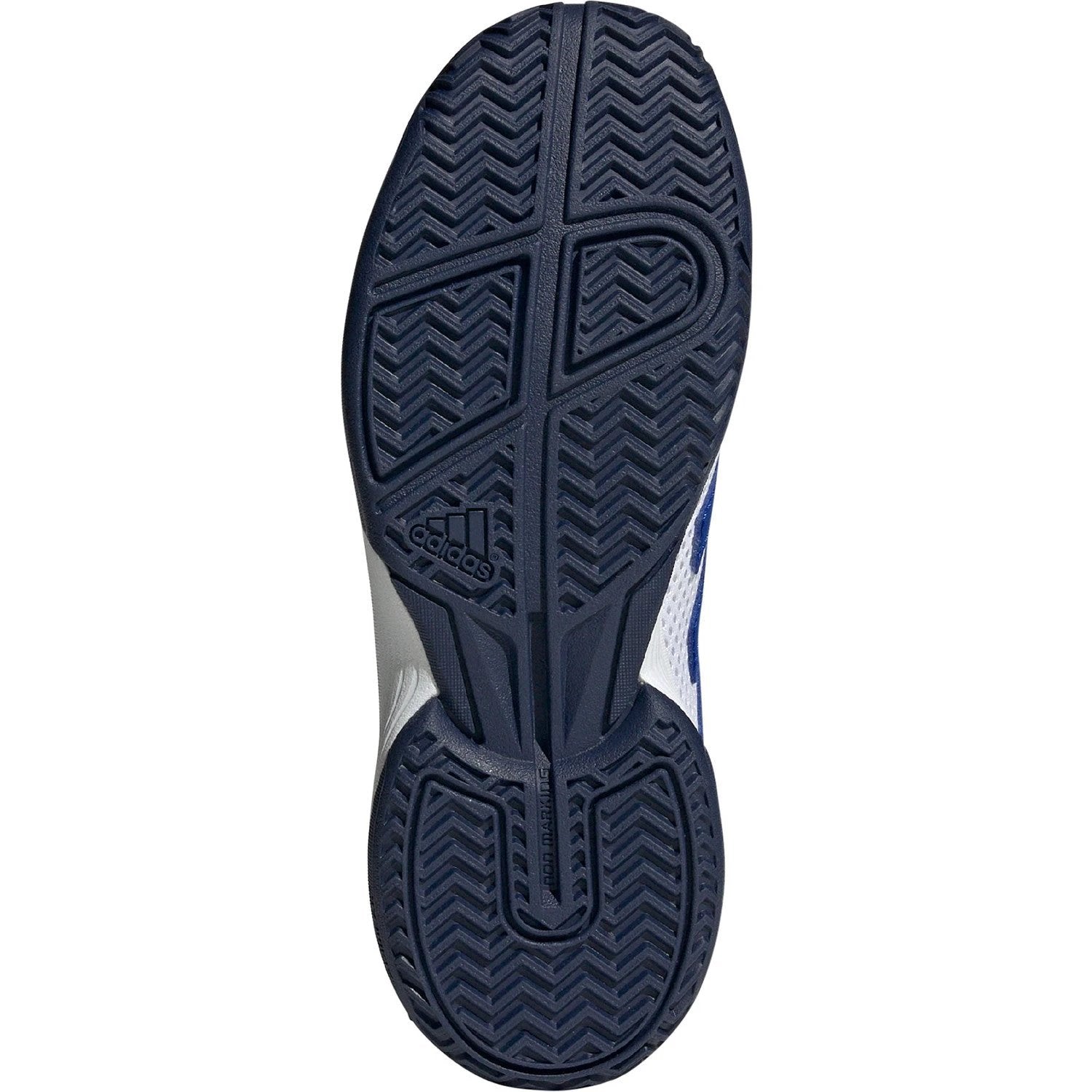 Adidas Gamespec Tennis Shoes Junior - White/Blue Tennis Shoes Adidas