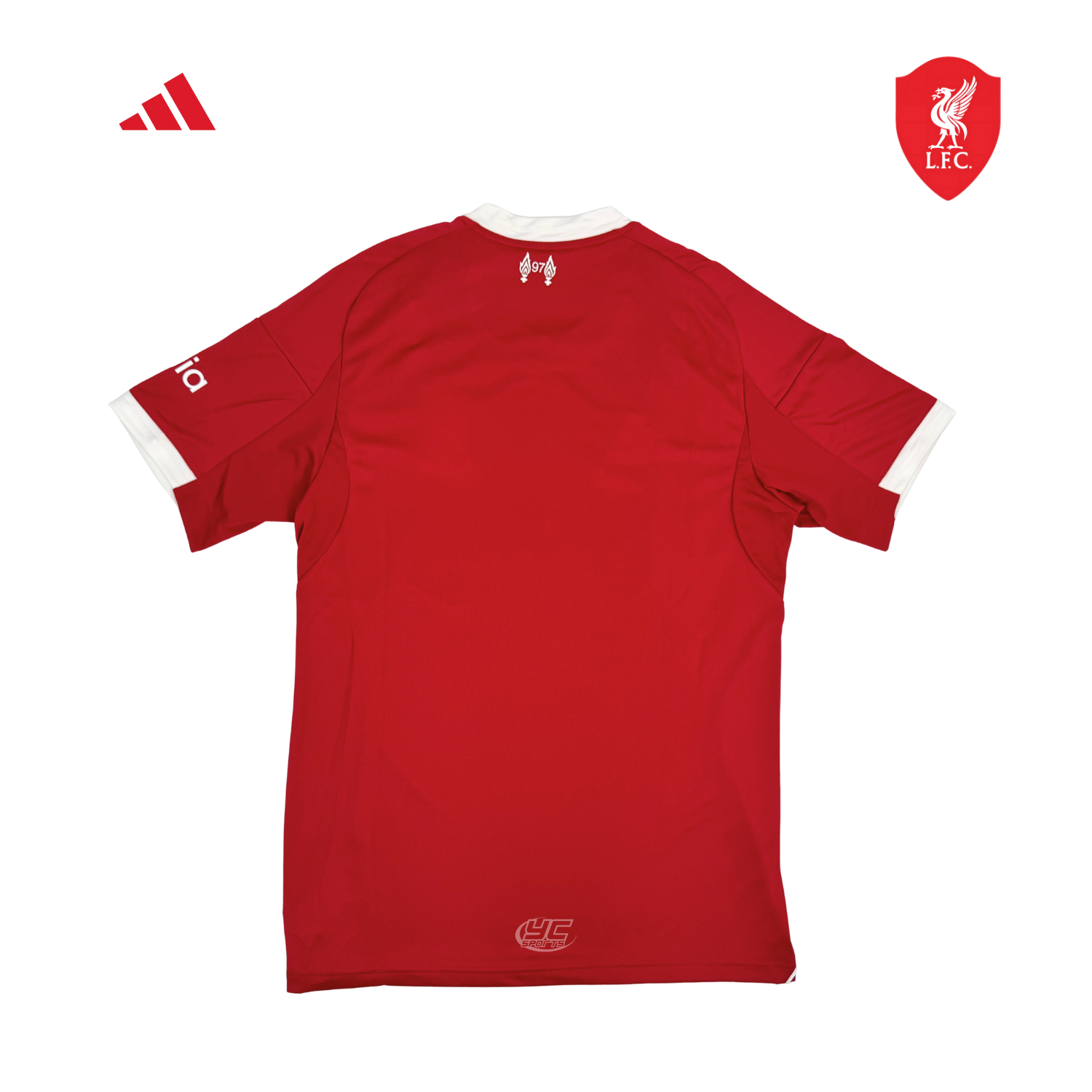 Adidas Liverpool F.C. 25/26 Home Jersey Men- Red Clothing Adidas