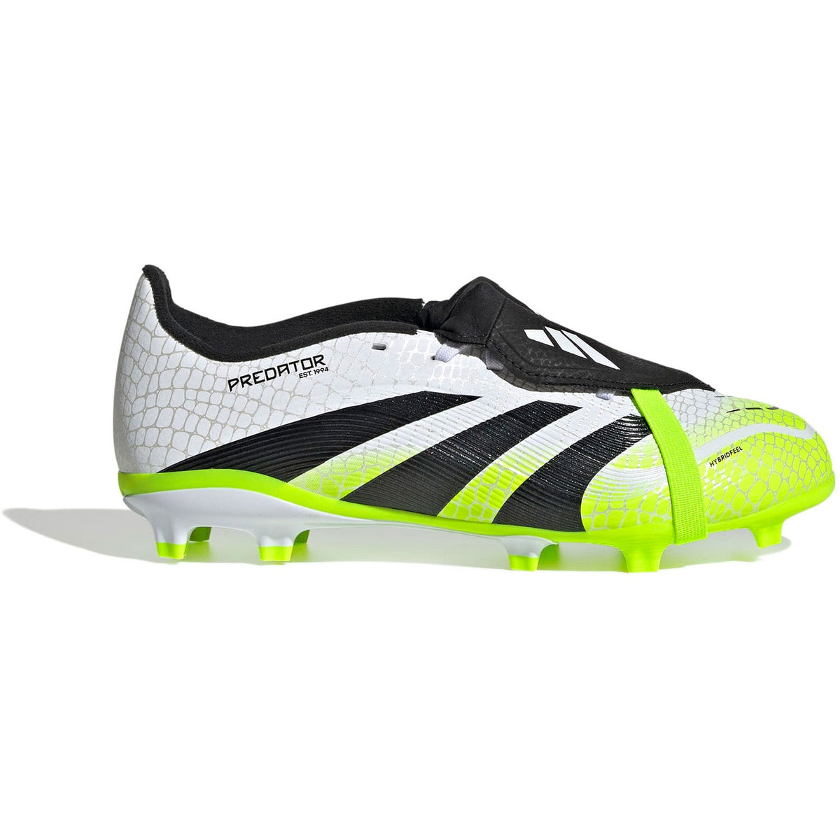 Adidas Predator League FT FG/MG Football Boots Junior - White/Core Black/Lemon JP9916 Football Boots Adidas