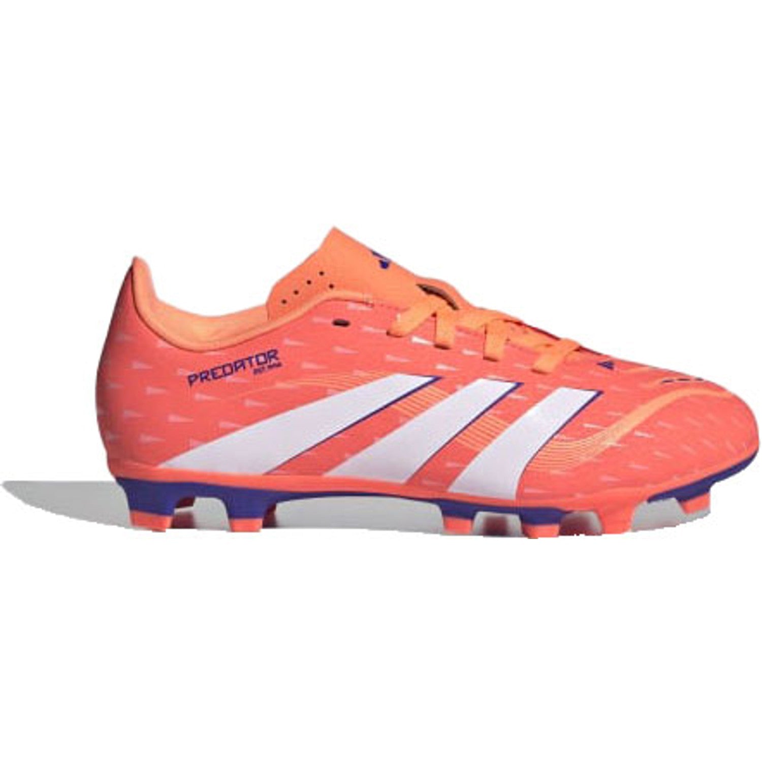 Adidas Predator Club FG/MG Football Boots Junior - Coral/White shoes Adidas